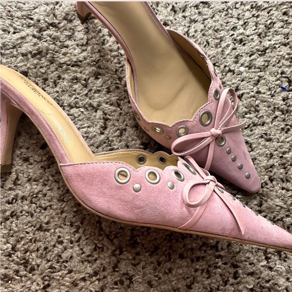 Tony Bianco Pink pointy toe heels